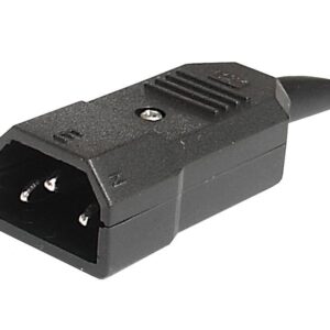 0404001-Konektor euro za napajanje,muški,3 polni