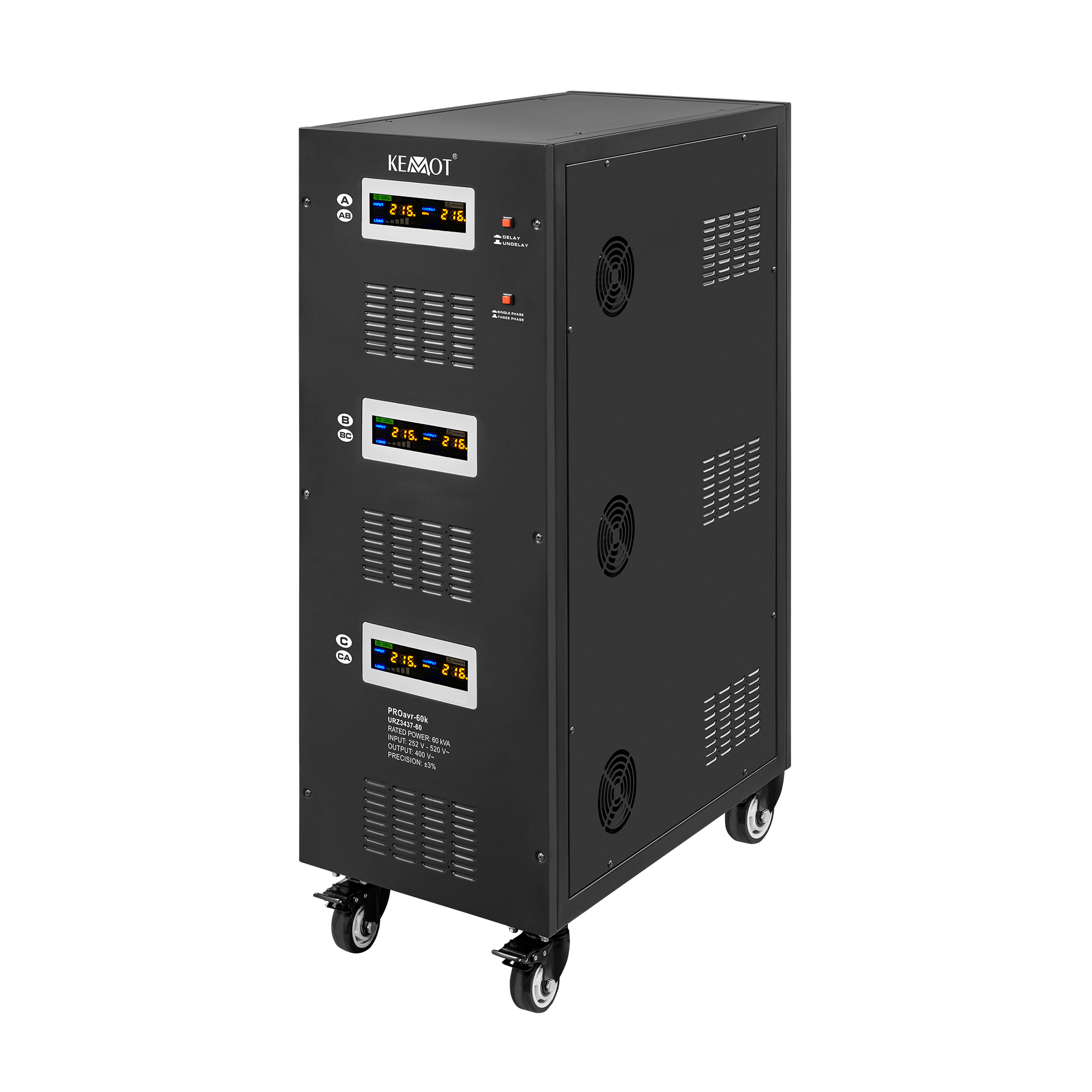 TROFAZNI AUTOMATSKI STABILIZATOR NAPONA 48KW/60KVA-PO NARUDžBI