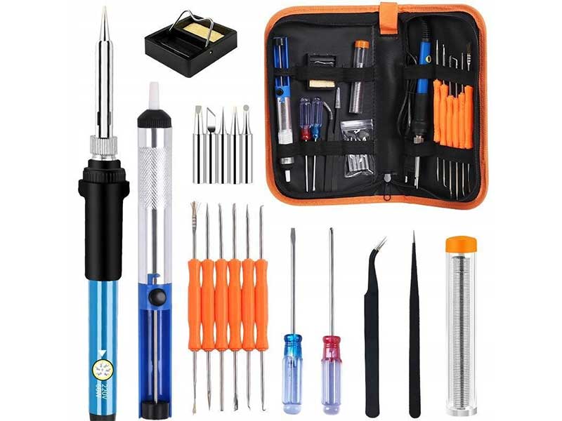 1702085-19-DIJELNI ALATNI SET ZA LEMLJENJE